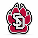 NCAA South Dakota Coyotes Classic Team Logo Shape Cut Pennant - Home and Living Room Décor - Soft Felt EZ to Hang By Rico Industries