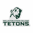 Williston State Tetons Felt Shape Cut Pennant - Primary Logo