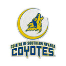 College Of Southern Nevada Coyotes Shape Cut Pennant - Primary Logo