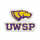Wisconsin - Stevens Point Shape Cut Primary Logo Pennant With Header Card
