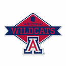 Arizona University Shape Cut Logo With Header Card - Diamond Design