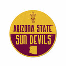 Arizona State Shape Cut Logo With Header Card - Classic Design