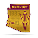 NCAA Arizona State Sun Devils Classic State Shape Cut Pennant - Home and Living Room Décor - Soft Felt EZ to Hang By Rico Industries