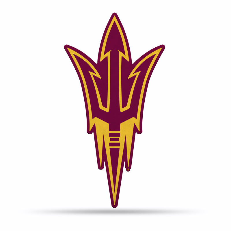 NCAA Arizona State Sun Devils Classic Team Logo Shape Cut Pennant - Home and Living Room Décor - Soft Felt EZ to Hang By Rico Industries