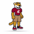 NCAA Washington State Cougars Classic Mascot Shape Cut Pennant - Home and Living Room Décor - Soft Felt EZ to Hang By Rico Industries