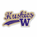 Washington University Shape Cut Logo With Header Card - Distressed Design