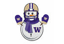 Washington University Snowman Shape Cut Pennant
