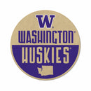 Washington University Shape Cut Logo With Header Card - Classic Design