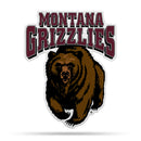 NCAA Montana Grizzlies Classic Team Logo Shape Cut Pennant - Home and Living Room Décor - Soft Felt EZ to Hang By Rico Industries