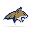 NCAA Montana State Bobcats Classic Team Logo Shape Cut Pennant - Home and Living Room Décor - Soft Felt EZ to Hang By Rico Industries