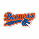 Boise State Shape Cut Logo With Header Card - Distressed Design
