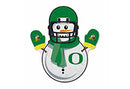 Oregon University Snowman Shape Cut Pennant
