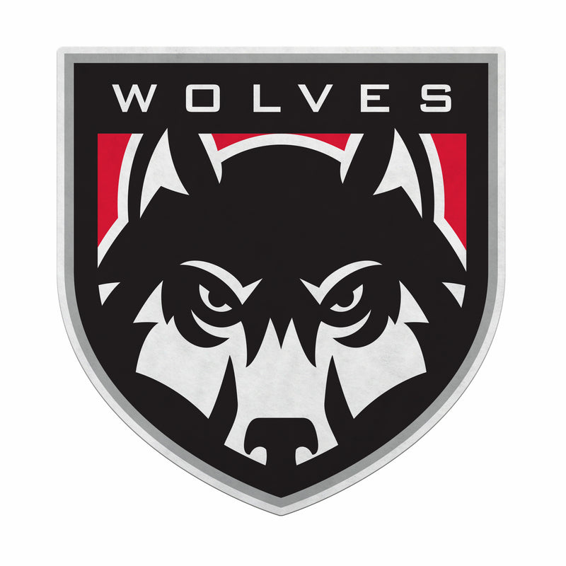 Western Oregon Wolves Felt Shape Cut Pennant - Primary Logo