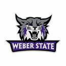 Weber State Wildcats Felt Shape Cut Pennant - Primary Logo