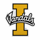 Idaho University Shape Cut Primary Logo Pennant With Header Card