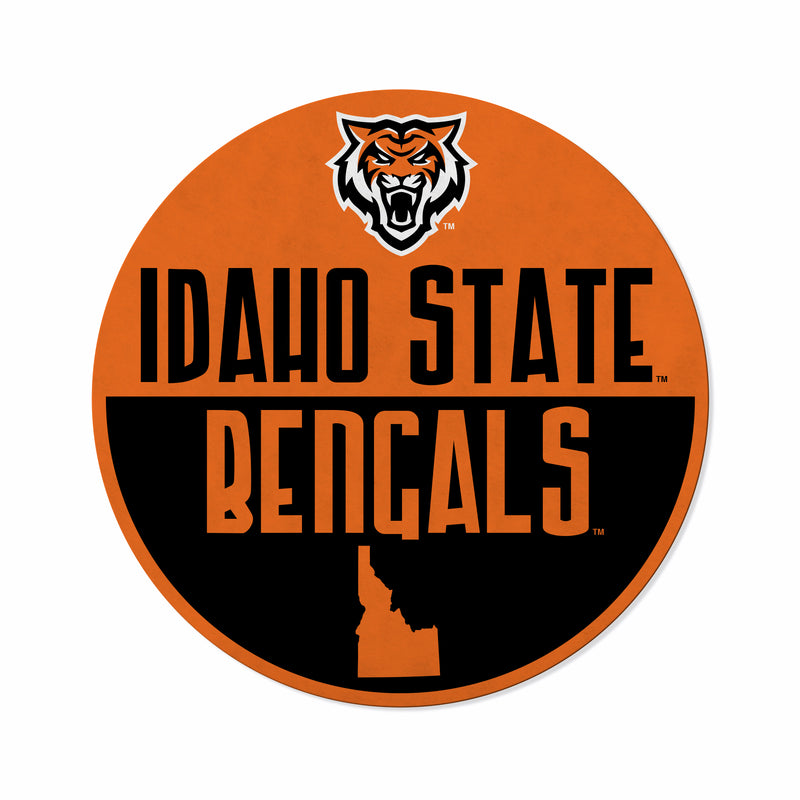 Idaho State Round Shape Cut Pennant - Classic Design