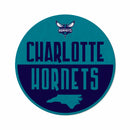 Hornets Shape Cut Logo With Header Card - Classic Design