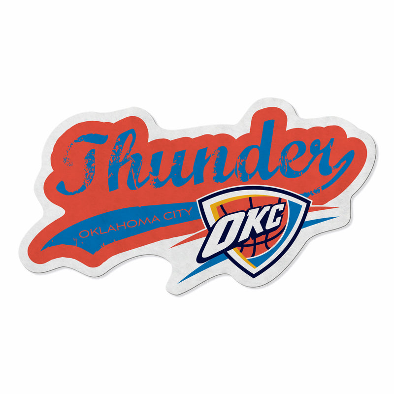 Thunder Shape Cut Logo With Header Card - Distressed Design