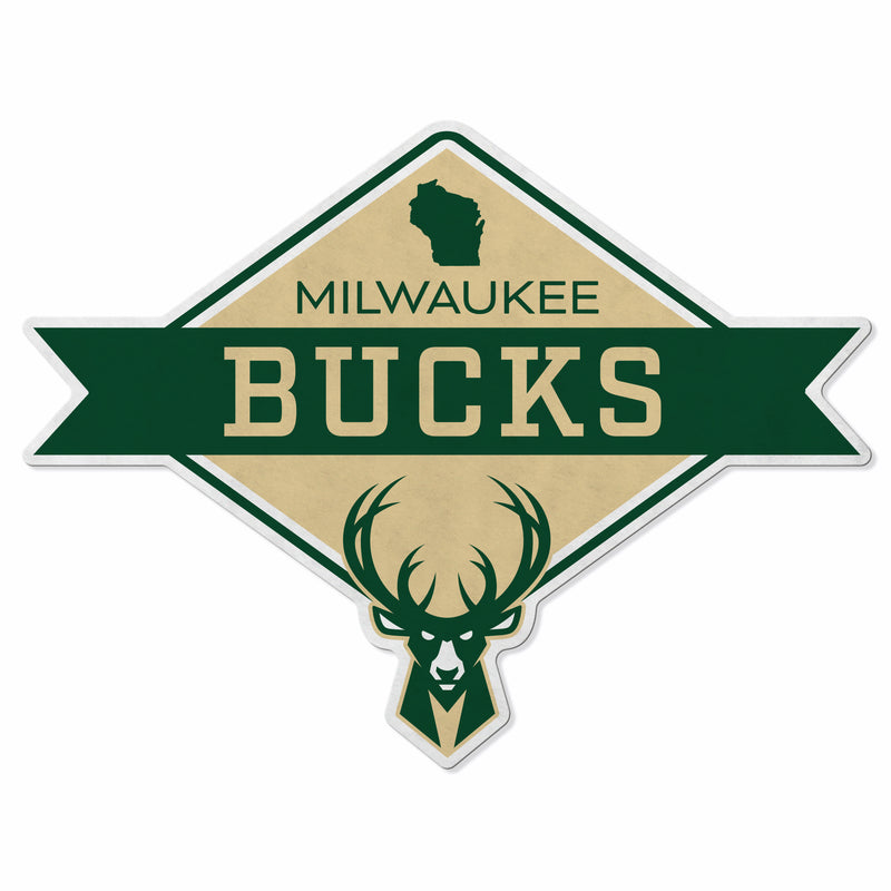 Bucks Shape Cut Logo With Header Card - Diamond Design
