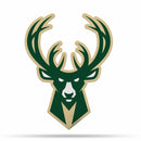 NBA Milwaukee Bucks Classic Team Logo Shape Cut Pennant - Home and Living Room Décor - Soft Felt EZ to Hang By Rico Industries