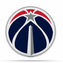 NBA Washington Wizards Classic Team Logo Shape Cut Pennant - Home and Living Room Décor - Soft Felt EZ to Hang By Rico Industries