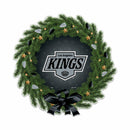 LA Kings Holiday Wreath Shape Cut Pennant