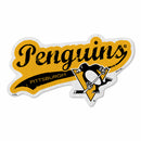 Penguins Shape Cut Logo With Header Card - Distressed Design