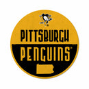 Penguins Shape Cut Logo With Header Card - Classic Design
