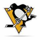 NHL Pittsburgh Penguins Classic Team Logo Shape Cut Pennant - Home and Living Room Décor - Soft Felt EZ to Hang By Rico Industries