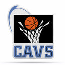 NBA Cleveland Cavaliers Retro Shape Cut Pennant - Home and Living Room Décor - Soft Felt EZ to Hang By Rico Industries