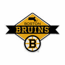Boston Bruins Shape Cut Pennant - Diamond Design