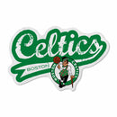 Celtics Shape Cut Logo With Header Card - Distressed Design