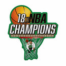 Boston Celtics 18 Time NBA Champions Shape Cut Pennant