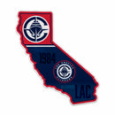Los Angeles Clippers 18" State Shape Pennant