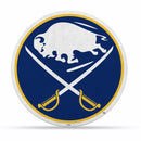 NHL Buffalo Sabres Retro Shape Cut Pennant - Home and Living Room Décor - Soft Felt EZ to Hang By Rico Industries