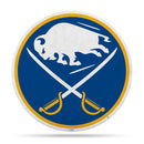 NHL Buffalo Sabres Classic Team Logo Shape Cut Pennant - Home and Living Room Décor - Soft Felt EZ to Hang By Rico Industries