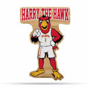 NBA Atlanta Hawks Classic Mascot Shape Cut Pennant - Home and Living Room Décor - Soft Felt EZ to Hang By Rico Industries