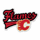 Flames Shape Cut Logo With Header Card - Distressed Design