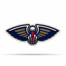 NBA New Orleans Pelicans Classic Team Logo Shape Cut Pennant - Home and Living Room Décor - Soft Felt EZ to Hang By Rico Industries