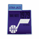 Utah Jazz 18" State Shape Cut Pennant