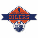 Oilers Shape Cut Logo With Header Card - Diamond Design