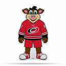 NHL Carolina Hurricanes Classic Mascot Shape Cut Pennant - Home and Living Room Décor - Soft Felt EZ to Hang By Rico Industries