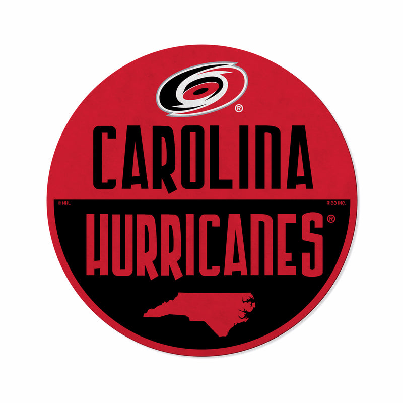 Hurricanes Shape Cut Logo With Header Card - Classic Design