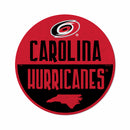Hurricanes Shape Cut Logo With Header Card - Classic Design