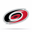 NHL Carolina Hurricanes Classic Team Logo Shape Cut Pennant - Home and Living Room Décor - Soft Felt EZ to Hang By Rico Industries