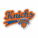 Knicks Shape Cut Logo With Header Card - Distressed Design