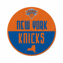 Knicks Shape Cut Logo With Header Card - Classic Design