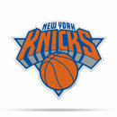 NBA New York Knicks Classic Team Logo Shape Cut Pennant - Home and Living Room Décor - Soft Felt EZ to Hang By Rico Industries