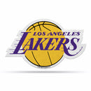 NBA Los Angeles Lakers Classic Team Logo Shape Cut Pennant - Home and Living Room Décor - Soft Felt EZ to Hang By Rico Industries