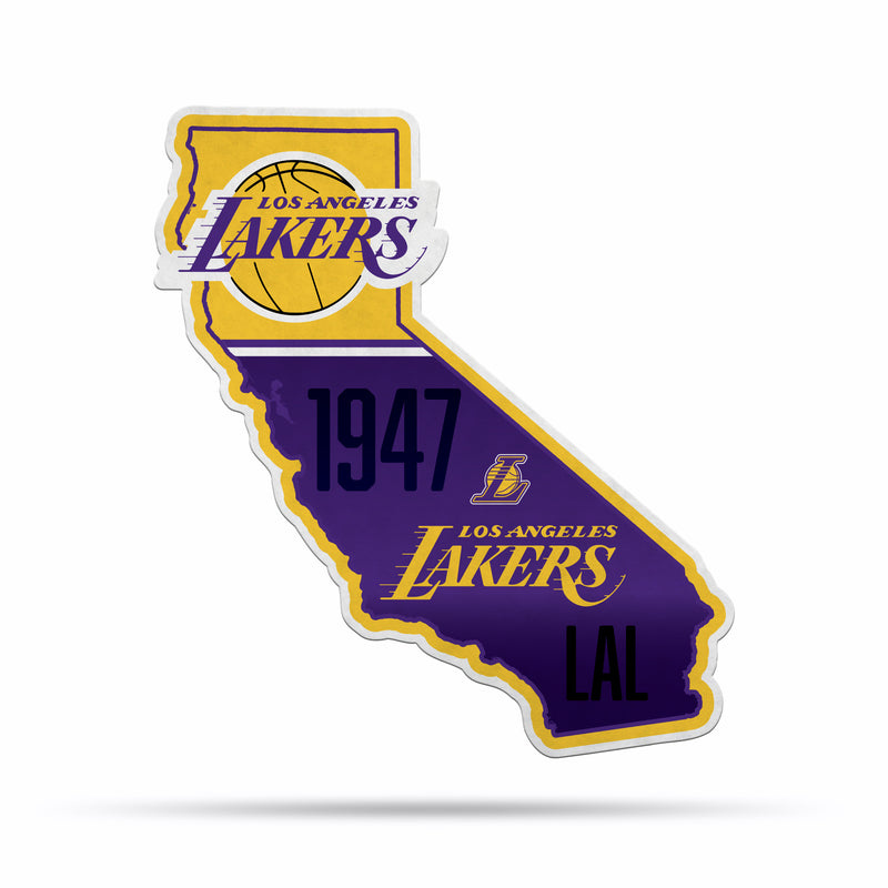 Lakers 18" State Shape Pennant